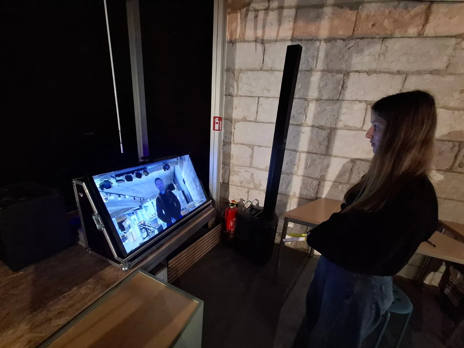 Deepfake, Exponat im Pop-up Science Center