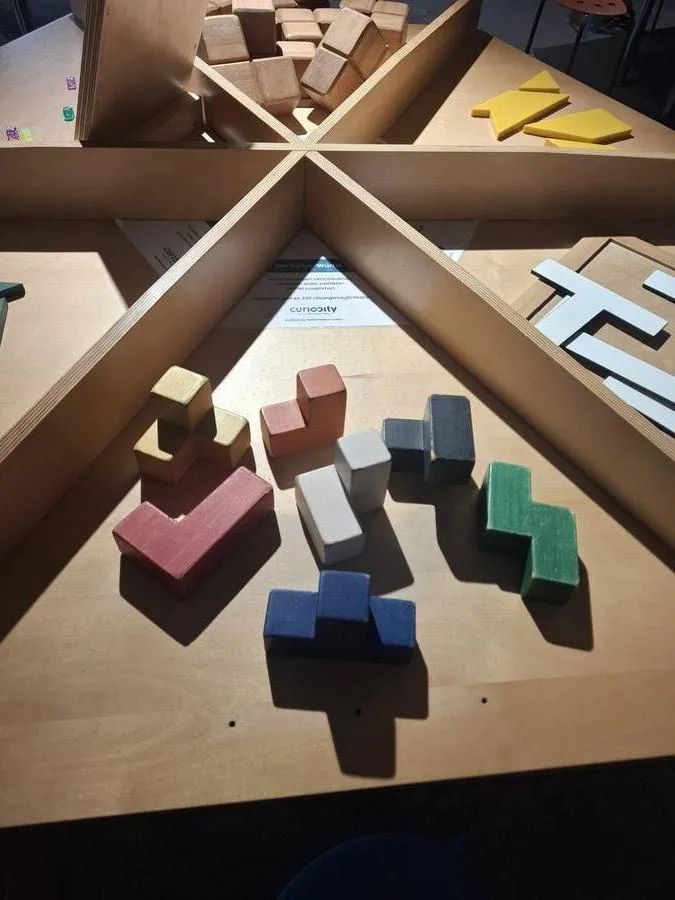 Der Soma-Würfel, Exponat im Pop-up Science Center