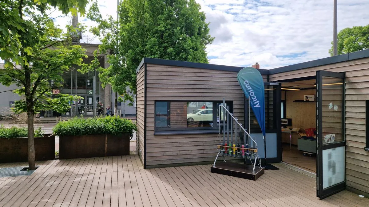 curiocity Pavillon am Freisinger Bahnhof