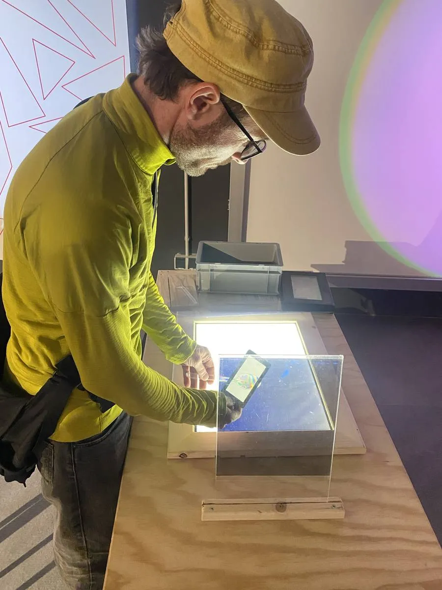 Polarisation, Exponat im Pop-up Science Center